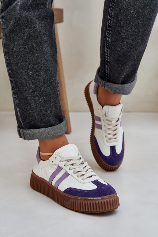 Zazoo N1068S6     modeļa apavi  ar platformu baltas krāsas