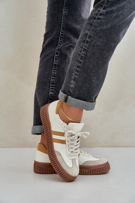 Zazoo N1068S6     modeļa apavi  ar platformu smilšu krāsas