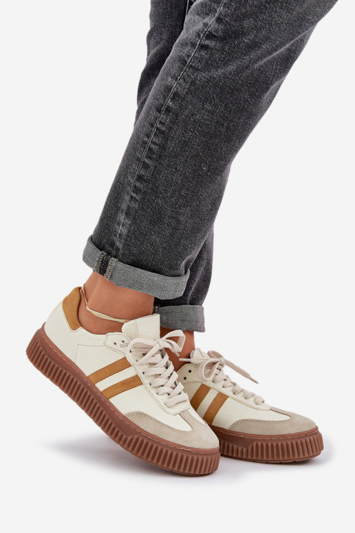 Zazoo N1068S6     modeļa apavi  ar platformu smilšu krāsas