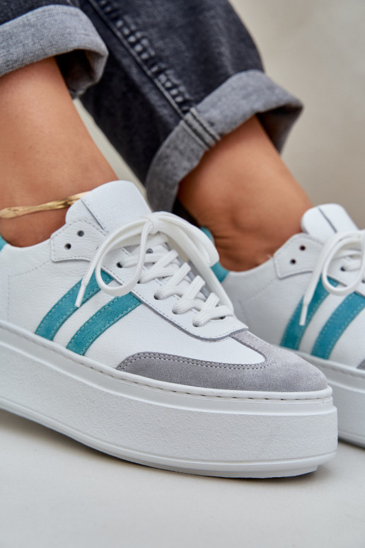 Zazoo N1068S8     modeļa apavi  ar platformu baltas krāsas