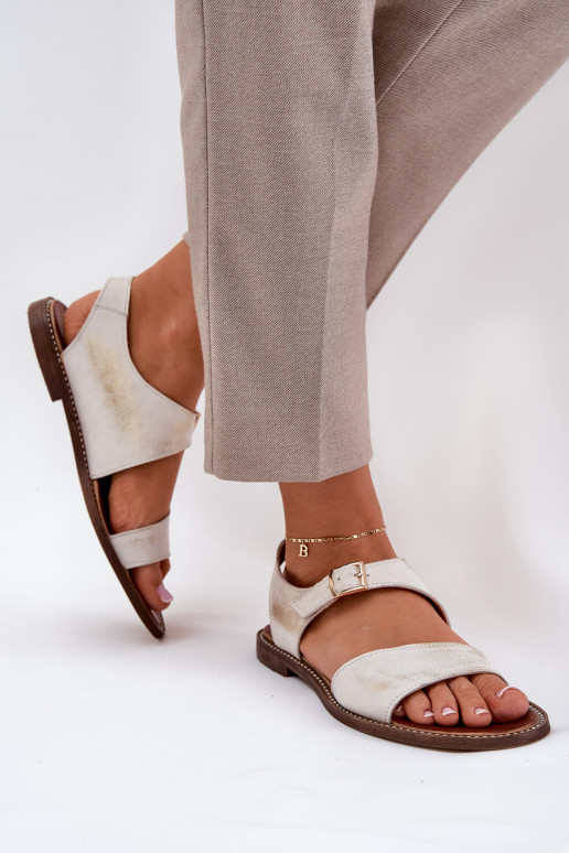 līdzenas zoles basenes Zazoo 3014 Zelta krāsas Przecierany   līdzenas zoles basenes Zazoo 3014 Zelta krāsas Przecierany