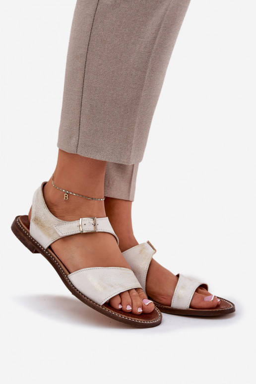 līdzenas zoles basenes Zazoo 3014 Zelta krāsas Przecierany   līdzenas zoles basenes Zazoo 3014 Zelta krāsas Przecierany