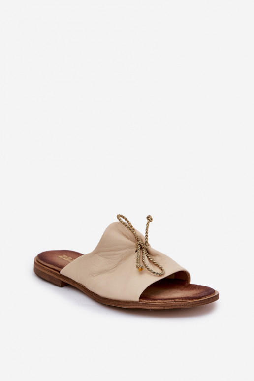 Zazoo 2659 Čibas no dabīgas ādas  smilšu krāsas Zazoo 2659 Čibas no dabīgas ādas  smilšu krāsas