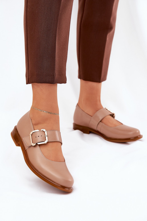 apavi  ar sprādzēm Laura Messi 2980 smilšu krāsas   apavi  ar sprādzēm Laura Messi 2980 smilšu krāsas