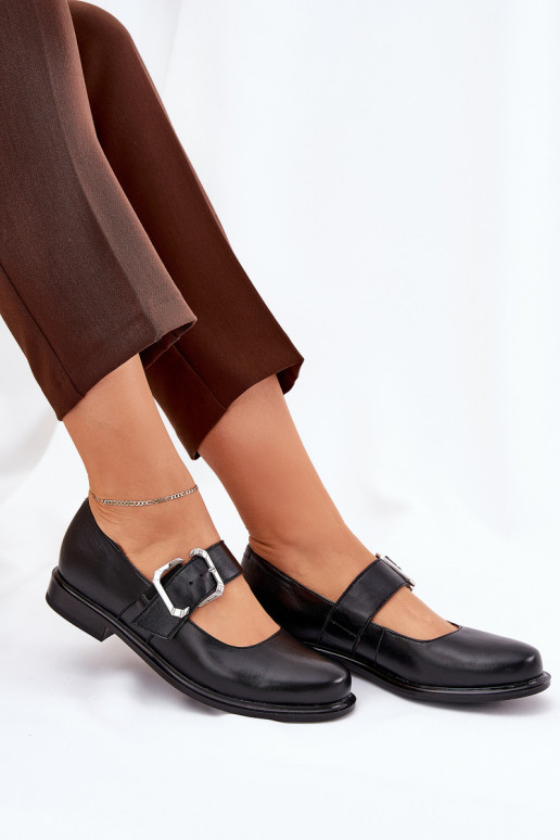 apavi  ar sprādzēm Laura Messi 2980 Melns   apavi  ar sprādzēm Laura Messi 2980 Melns