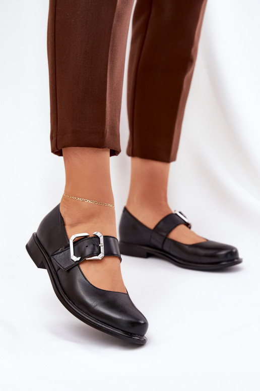 apavi  ar sprādzēm Laura Messi 2980 Melns   apavi  ar sprādzēm Laura Messi 2980 Melns