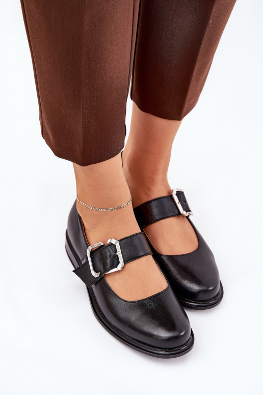 apavi  ar sprādzēm Laura Messi 2980 Melns   apavi  ar sprādzēm Laura Messi 2980 Melns