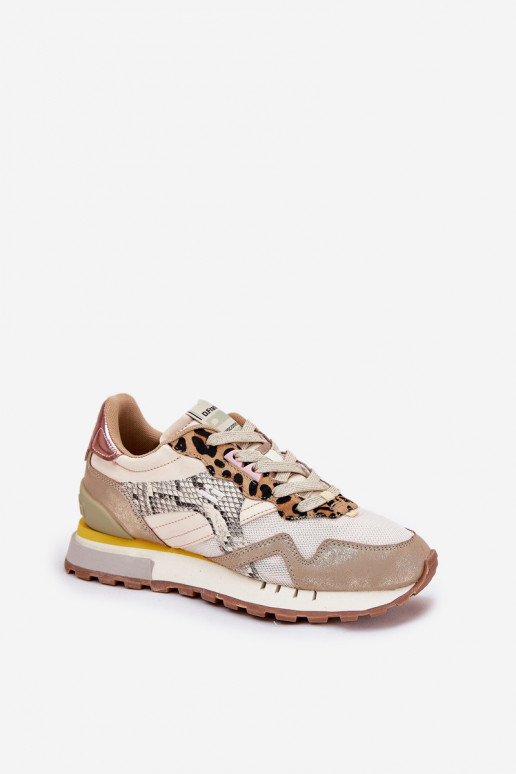  modeļa apavi sporta apavi  D.Franklin DFSH378006 Zelta krāsas