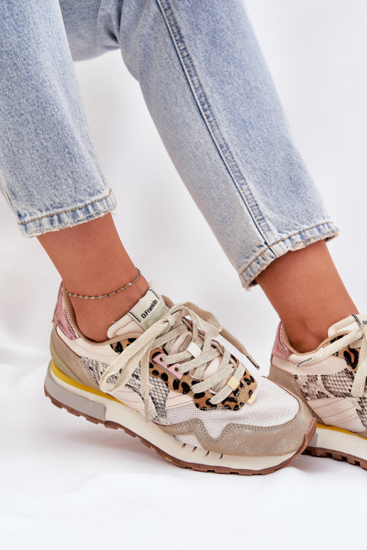  modeļa apavi sporta apavi  D.Franklin DFSH378006 Zelta krāsas