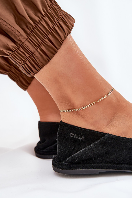 Zamšādas balerīnas  Big Star RR274080 Melns Zamšādas balerīnas  Big Star RR274080 Melns