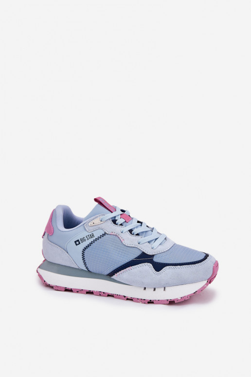 zamšādas  sporta apavi  Big Star RR274236 HI-POLY SYSTEM Zilas krāsas