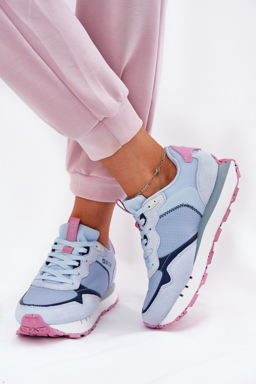 zamšādas  sporta apavi  Big Star RR274236 HI-POLY SYSTEM Zilas krāsas