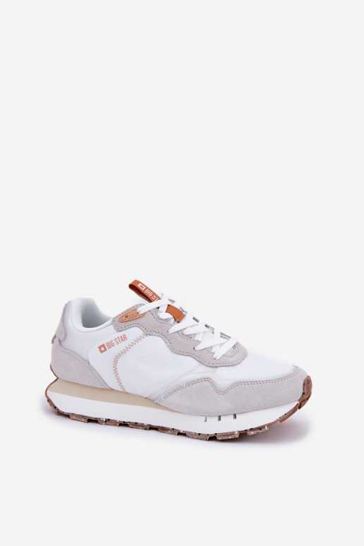 zamšādas  sporta apavi  Big Star RR274235 HI-POLY SYSTEM smilšu krāsas