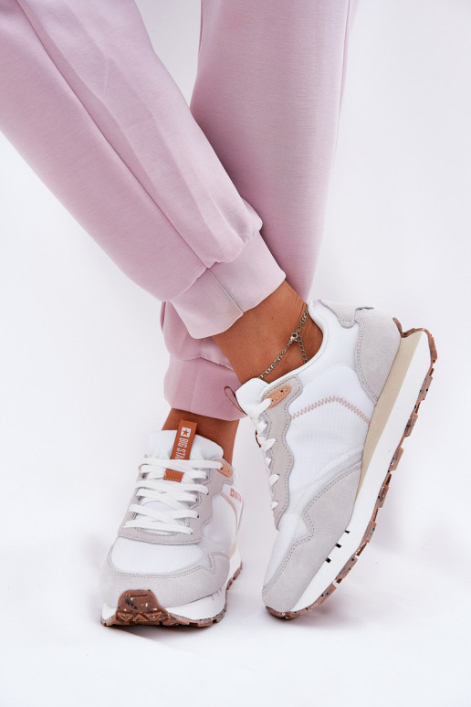 zamšādas  sporta apavi  Big Star RR274235 HI-POLY SYSTEM smilšu krāsas