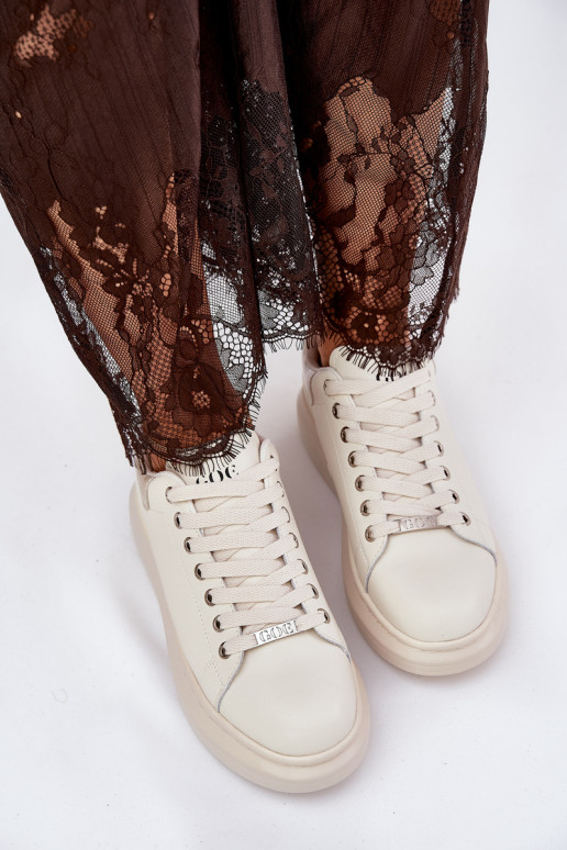    modeļa apavi  ar platformu GOE RR2N4004 smilšu krāsas