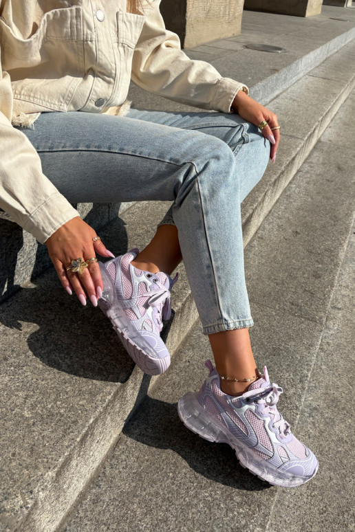    modeļa apavi  GOE RR2N4081 Violeta krāsa