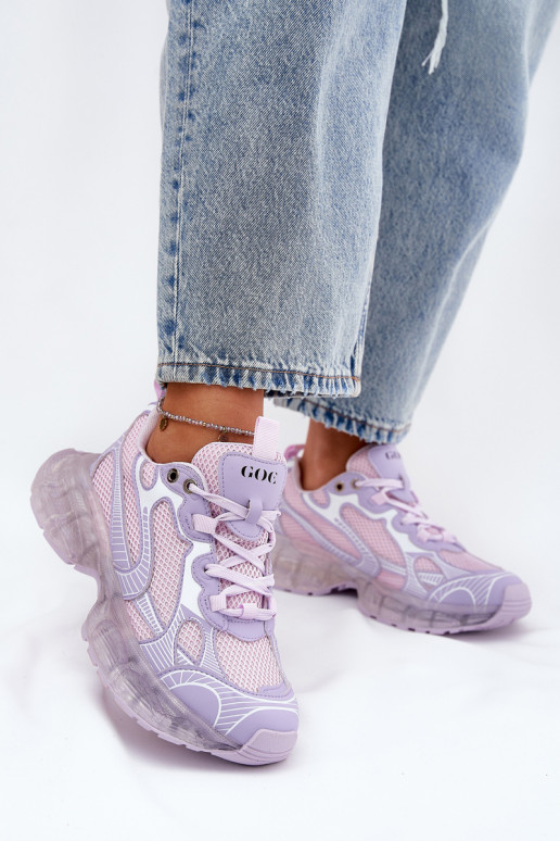    modeļa apavi  GOE RR2N4081 Violeta krāsa