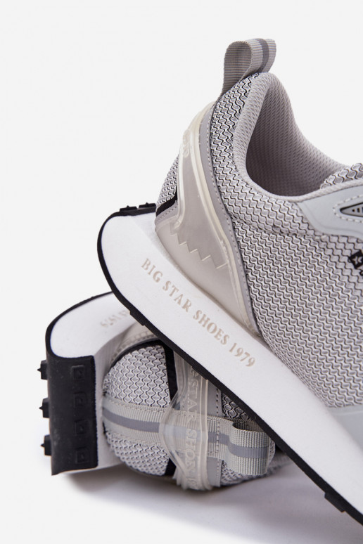 modeļa apavi  ar platformu Big Star RR174358 Hi-Poly System Pelēkas krāsas  modeļa apavi  ar platformu Big Star RR174358 Hi-Poly System Pelēkas krāsas