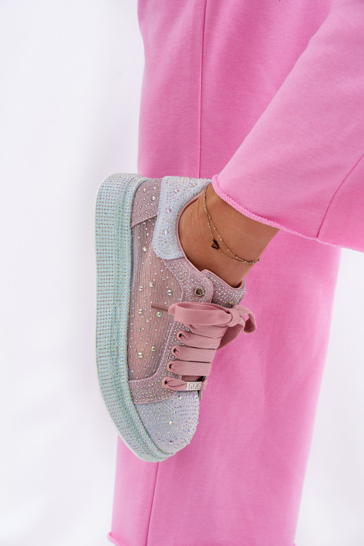 Dekorētas  modeļa apavi ar platformu GOE RR2N4009 Dažādu krāsu