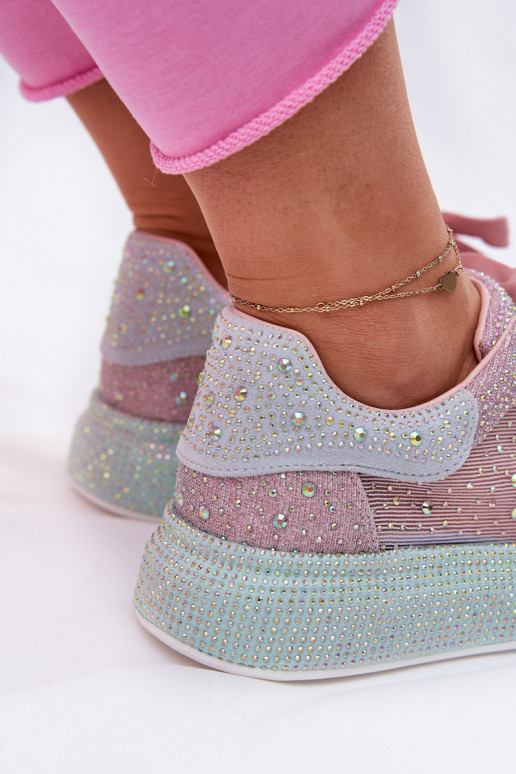 Dekorētas  modeļa apavi ar platformu GOE RR2N4009 Dažādu krāsu