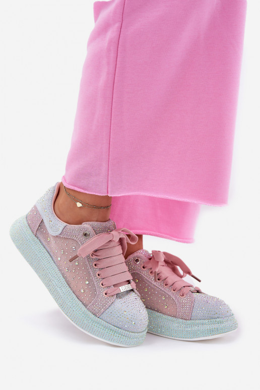 Dekorētas  modeļa apavi ar platformu GOE RR2N4009 Dažādu krāsu