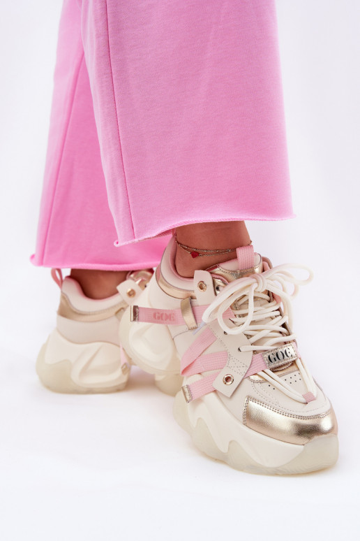    modeļa apavi   GOE RR2N4031 smilšu krāsas