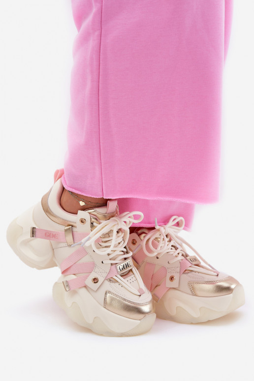    modeļa apavi   GOE RR2N4031 smilšu krāsas