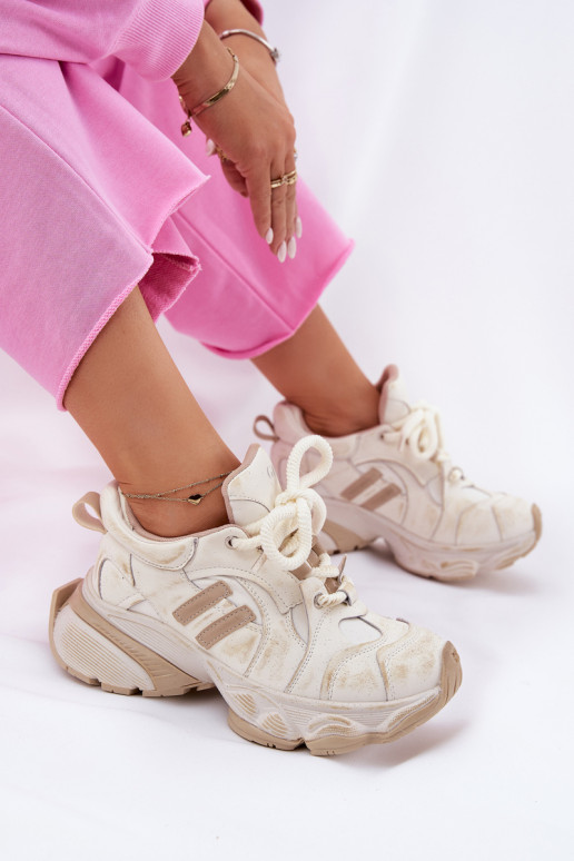    modeļa apavi  GOE RR2N4037 smilšu krāsas