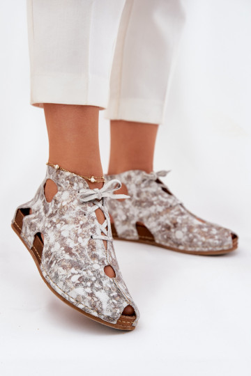 sieviešu zābaki  03426-46 Baltas-smilšu krāsas