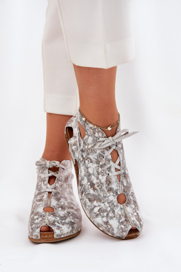 sieviešu zābaki  03426-46 Baltas-smilšu krāsas 2