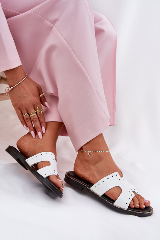 Zazoo 40326 Laque  Čības  baltas krāsas Zazoo 40326 Laque  Čības  baltas krāsas