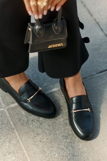 apavi sieviešu mokasīni  K6809-01 Melns