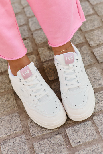 modeļa apavi  ar platformu LEE EMMA WOMEN LOW 50251014.00L baltas krāsas