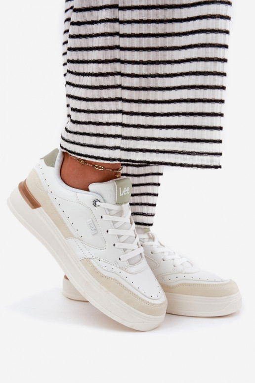  modeļa apavi  ar platformu LEE EMMA WOMEN LOW 50251014.04L smilšu krāsas