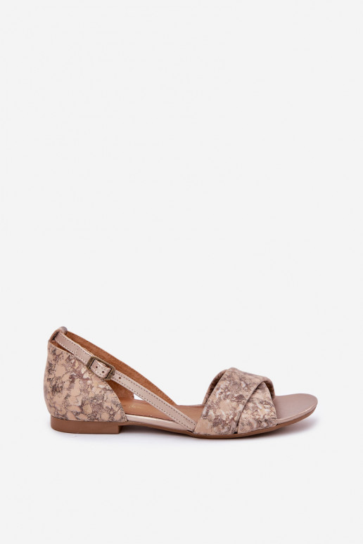 Sieviešu basenes  zempapēžu  04614-25 Zelta krāsas Sieviešu basenes  zempapēžu  04614-25 Zelta krāsas