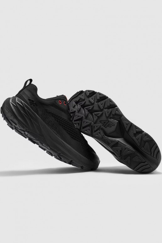 Vīriešu sporta trekinga un kalnu apavi SPEED HIKER 4F 4FINMM00FOTSM036-20S melnā krāsā