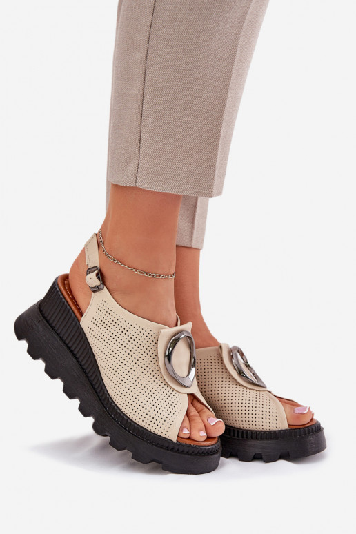 Sieviešu basenes    ar ornamentiem Artiker 56C0111 smilšu krāsas Sieviešu basenes    ar ornamentiem Artiker 56C0111 smilšu krāsas