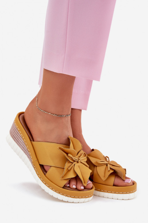 Čibas no dabīgas ādas     Artiker 52C0504 Dzelteni Čibas no dabīgas ādas     Artiker 52C0504 Dzelteni