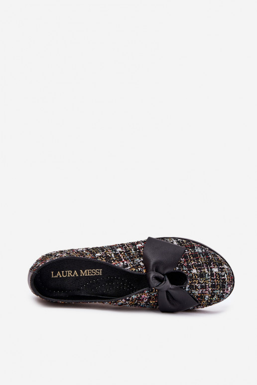 Melnas balerīns ar lentītēm Laura Messi 2921