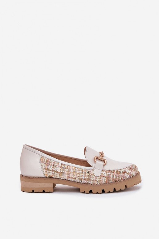 sieviešu mokasīni Ze Zelta krāsasm Detalem Laura Messi 2938 Ziloņkaula krāsas   sieviešu mokasīni Ze Zelta krāsasm Detalem Laura Messi 2938 Ziloņkaula krāsas