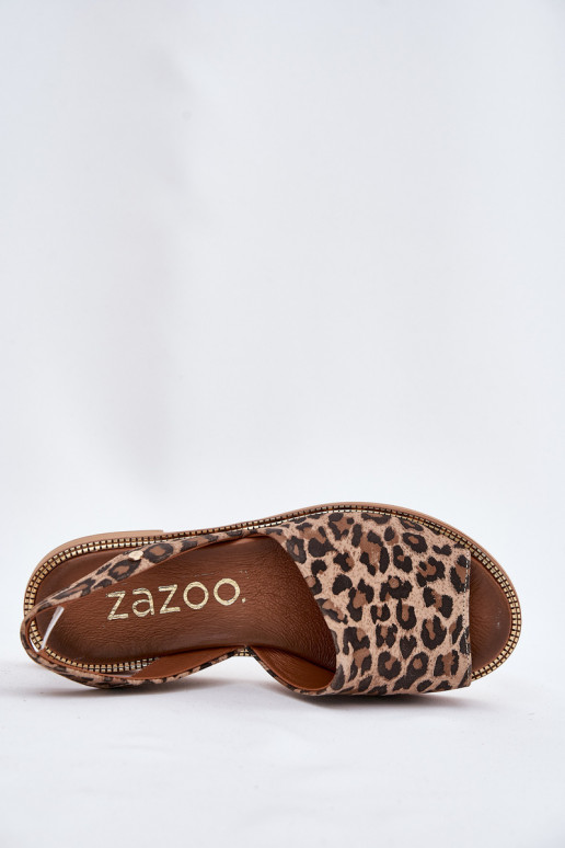 Zazoo 40327 ādas iešļūcenes ar leopardu rakstu