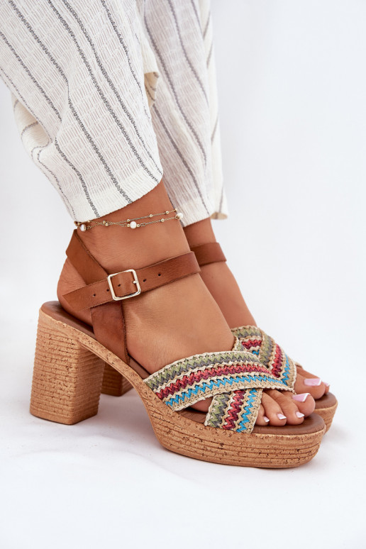 Sieviešu basenes   kach Zazoo 40460 brūnas krāsas Sieviešu basenes   kach Zazoo 40460 brūnas krāsas