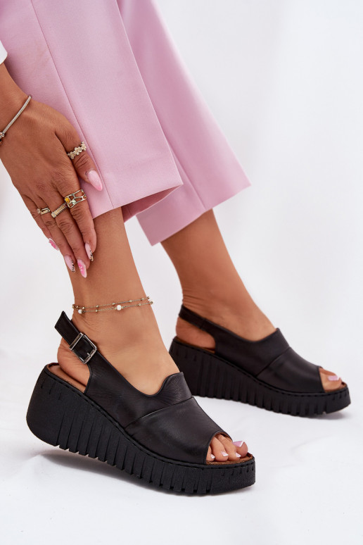 Sieviešu basenes Z Naturalnej Skóry  Artiker 54C0791 Melns Sieviešu basenes Z Naturalnej Skóry  Artiker 54C0791 Melns