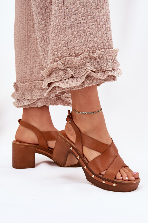 Sieviešu basenes  Zazoo 1081 brūnas krāsas Sieviešu basenes  Zazoo 1081 brūnas krāsas