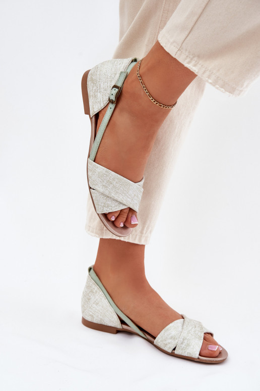 Sieviešu basenes  zempapēžu  04614-46 piparmētras krāsas Sieviešu basenes  zempapēžu  04614-46 piparmētras krāsas