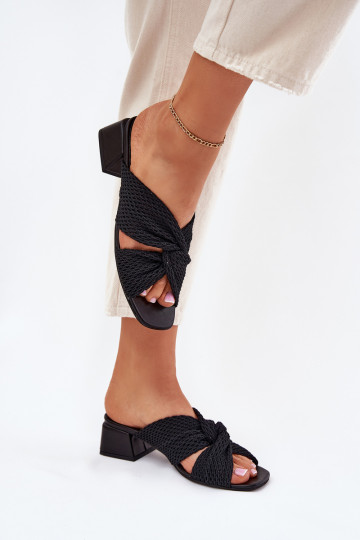 sieviešu čības   06955-01 Melns