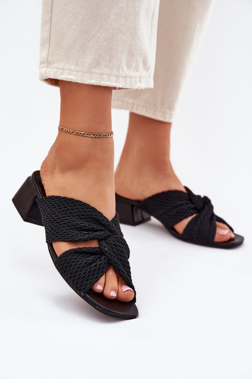 sieviešu čības   06955-01 Melns sieviešu čības   06955-01 Melns