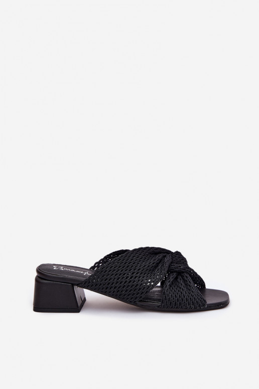 sieviešu čības   06955-01 Melns sieviešu čības   06955-01 Melns