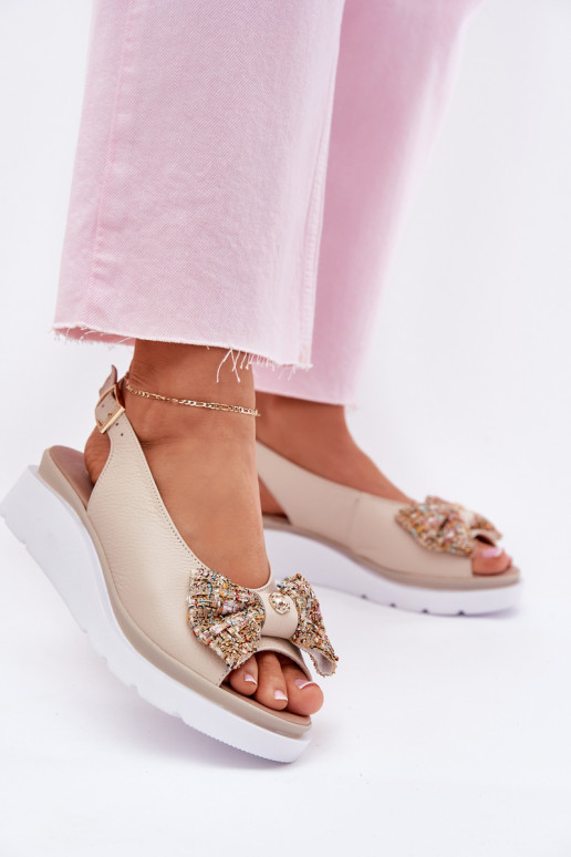 Sieviešu basenes    ar bantītēm Zazoo 1882 smilšu krāsas Sieviešu basenes    ar bantītēm Zazoo 1882 smilšu krāsas