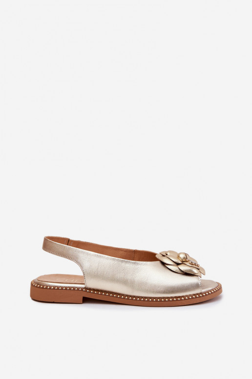 līdzenas zoles basenes ar ornamentiem CheBello 4642 Zelta krāsas   līdzenas zoles basenes ar ornamentiem CheBello 4642 Zelta krāsas